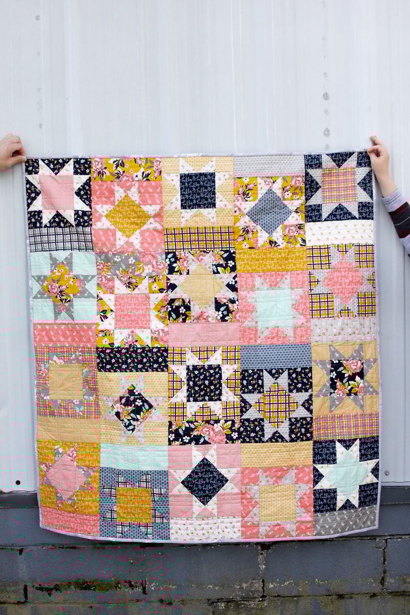 Image of the HAPPY PATCH quilt PDF Pattern