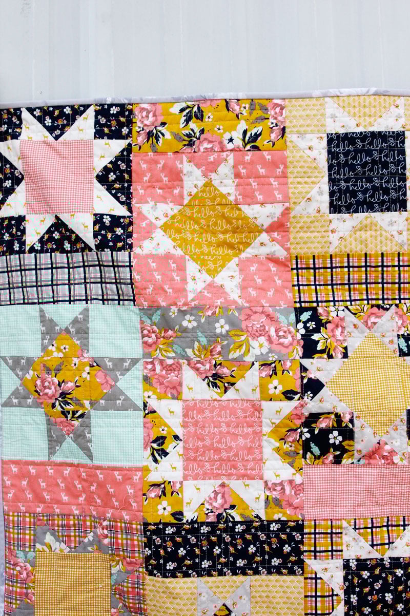 Image of the HAPPY PATCH quilt PDF Pattern