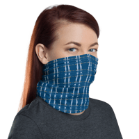 Image 1 of NAILED IT DENIM UNISEX NECK GAITER