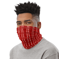 Image 2 of NAILED IT CRIMSON UNISEX NECK GAITER