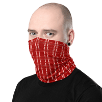 Image 4 of NAILED IT CRIMSON UNISEX NECK GAITER