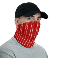 Image 5 of NAILED IT CRIMSON UNISEX NECK GAITER