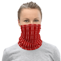 Image 1 of NAILED IT CRIMSON UNISEX NECK GAITER