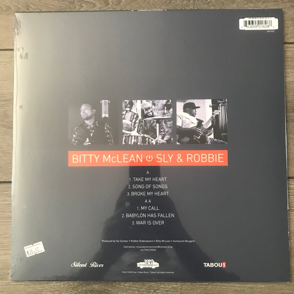 Image of Bitty McLean with Sly & Robbie - Love Restart Vinyl LP