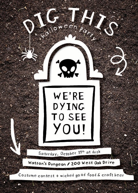 Dig This Halloween Party