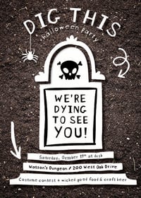 Dig This Halloween Party