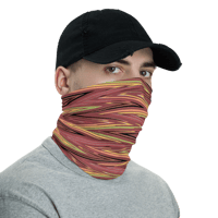 Image 2 of ZIGZAG ROSES UNISEX NECK GAITER