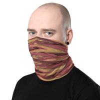 Image 3 of ZIGZAG ROSES UNISEX NECK GAITER