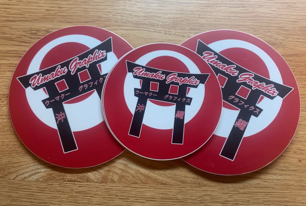 Image of Umaku Graphix Logo Sticker