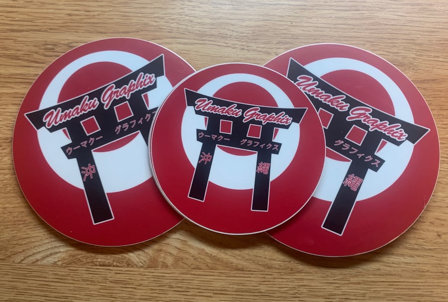 Image of Umaku Graphix Logo Sticker