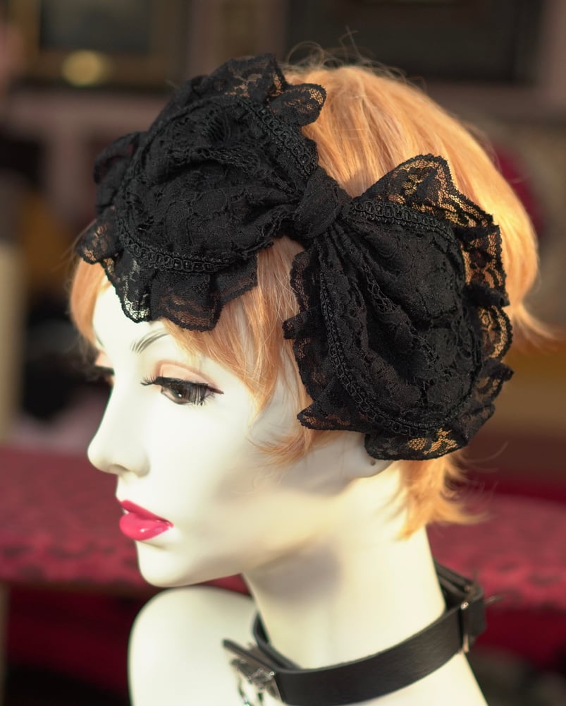 Image of Funeral Bow Headband (Almost totally sold out)
