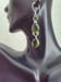 Image of TRIPLE PERIDOT GEMSTONE EARRINGS