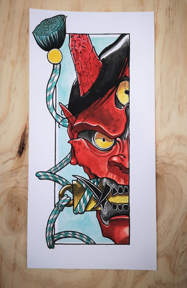 Image of Hannya mask