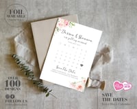 Ivory Blush Calendar