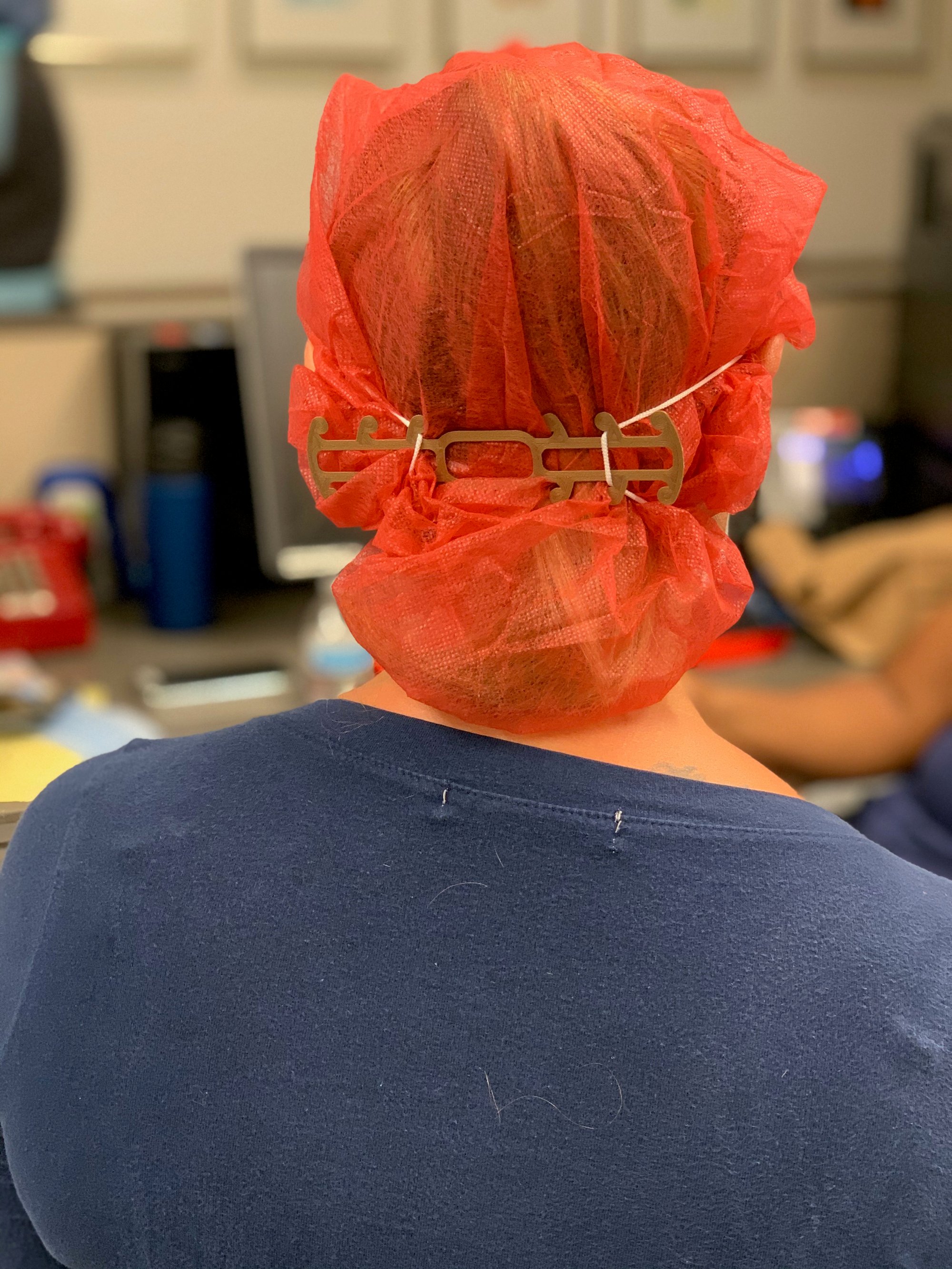 Mask Holders Under Cover Clip