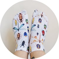 Image 3 of Insect Print Cosy Socks
