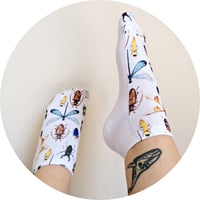 Image 4 of Insect Print Cosy Socks