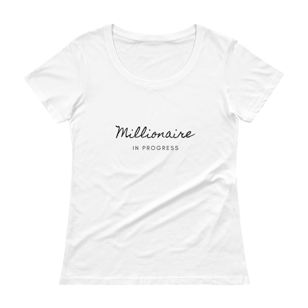 Image of Millionaire In Training, Fitted Tee (Coming soon)
