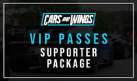 Cars and Wings VIP Pass - Supporter Package