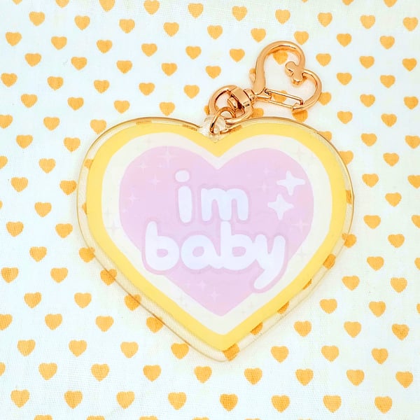 Image of i'm baby☆worm club charm (3in)