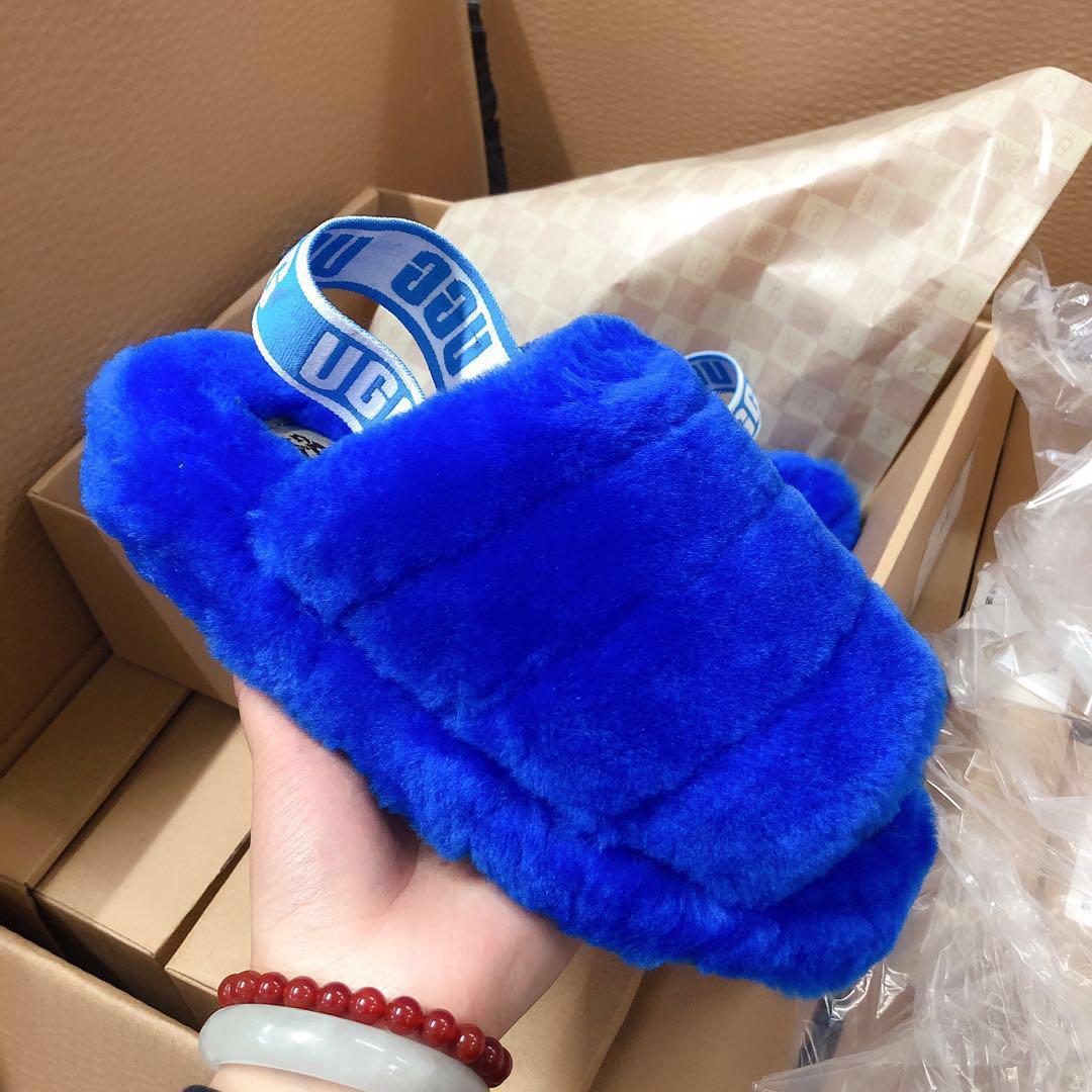 blue ugg slides