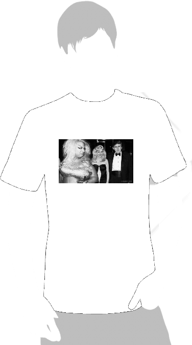 John Waters / Divine Baltimore t shirt (white or red)