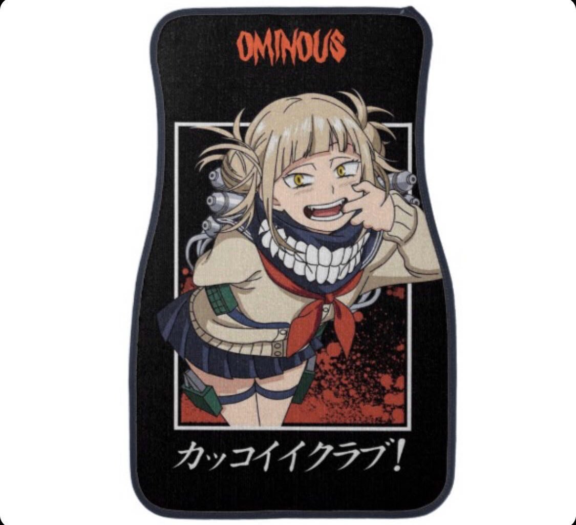 anime car floor mat