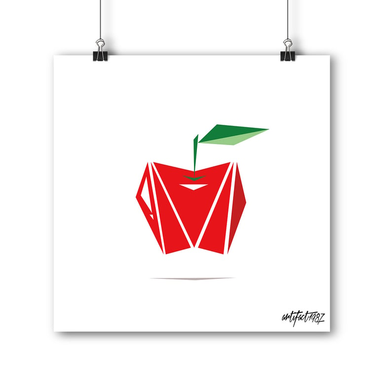 Image of Lowpoly apple