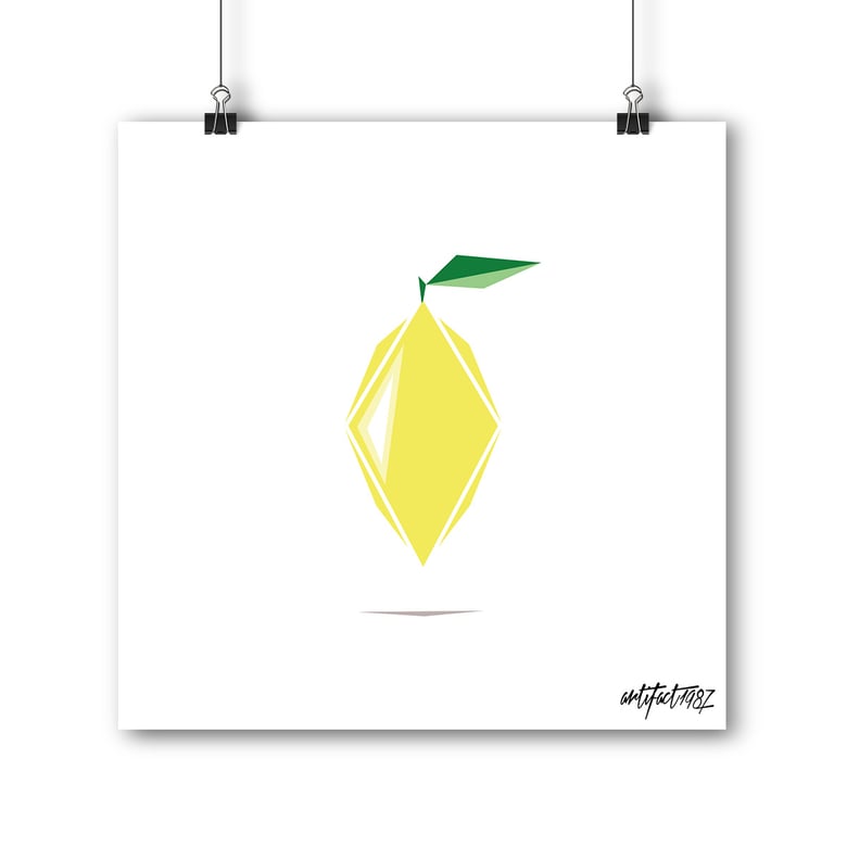 Image of Lowpoly lemon