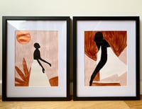 Minimalist Dancing Ladies Double Set