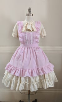 Image 1 of Classic Pinafore - Pink
