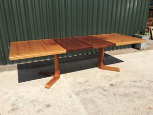 Rosewood dining table by Skovby of Denmark