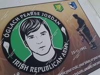 Image 2 of Óglach Pearse Jordan A3 Print (Unframed).