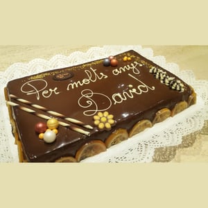 Image of PASTÍS DE CREMA I XOCOLATA