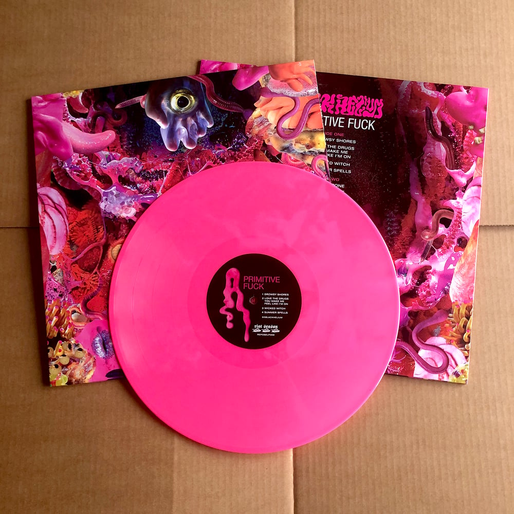 BLACK HELIUM 'Primitive Fuck' Pink Vinyl LP