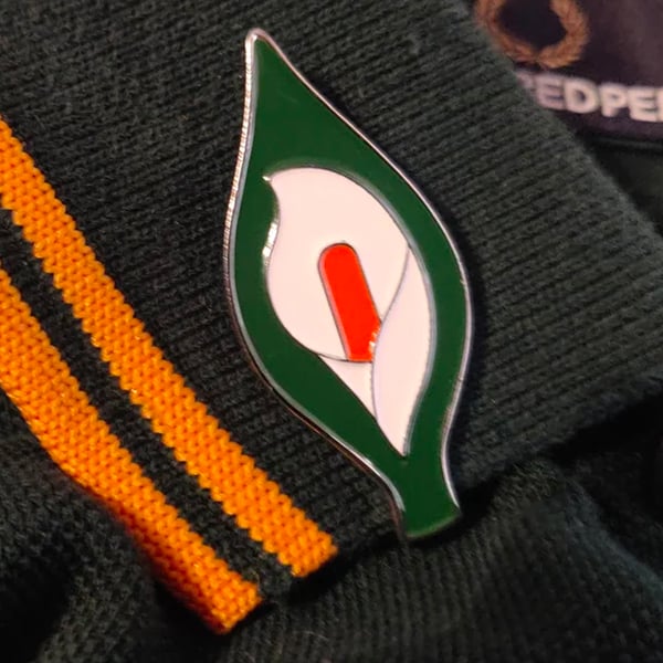Image of Easter Lily badge 