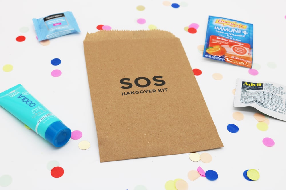 Image of SOS Paper Bag Hangover Kit