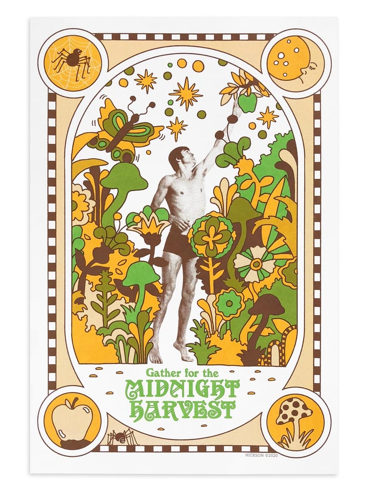 Image of Midnight Harvest screenprint