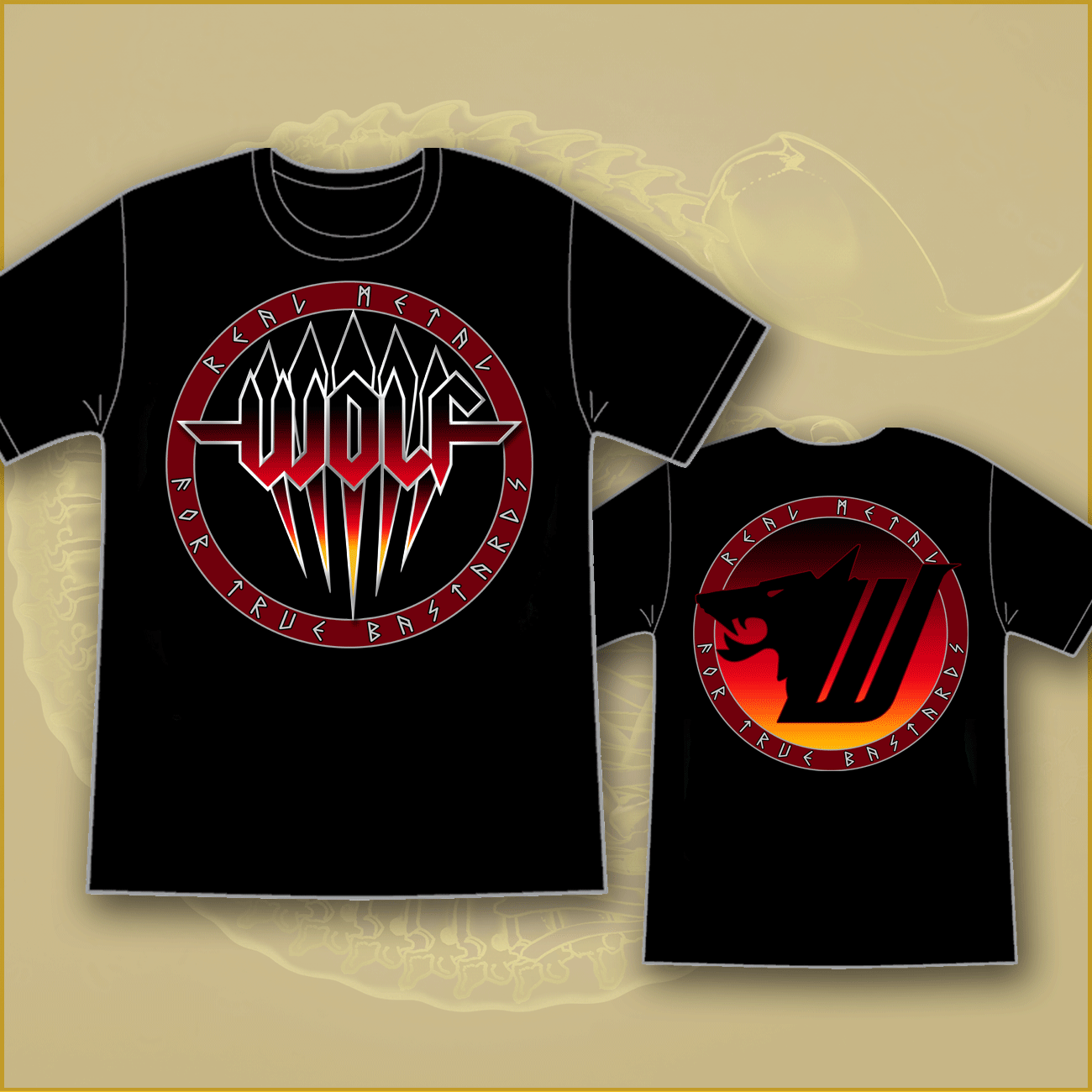 True Bastards / Wolf Metal Merch