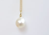 Image 1 of White South Sea Pearl Pendant 18k