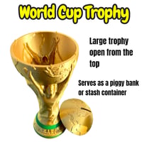 Image 5 of World Cup Trophy Piggy Bank