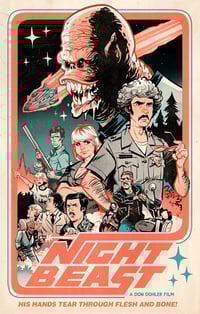 Image 1 of NIGHTBEAST Riso Poster