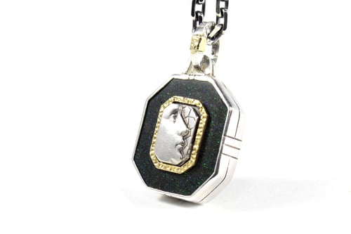 Image of Pendentif Nuit d'Opale