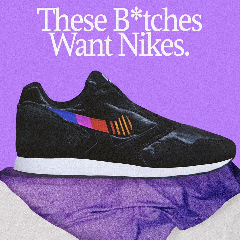 Image of Nikes Advert Poster