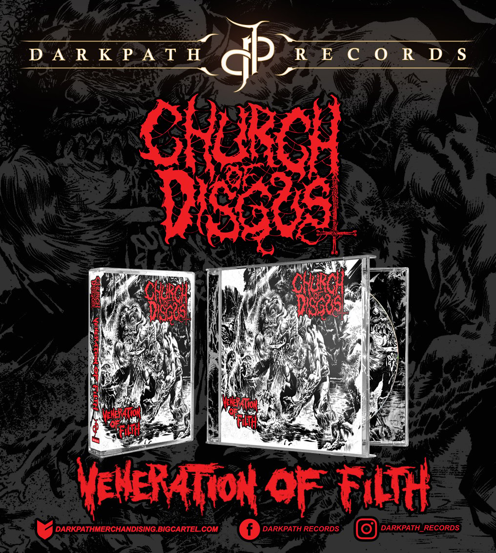 Image of CHURCH OF DISGUST - 2 Albums CD & Tape 