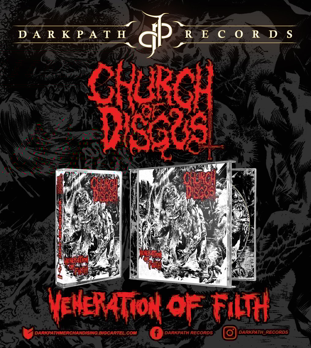 Image of CHURCH OF DISGUST - 2 Albums CD & Tape
