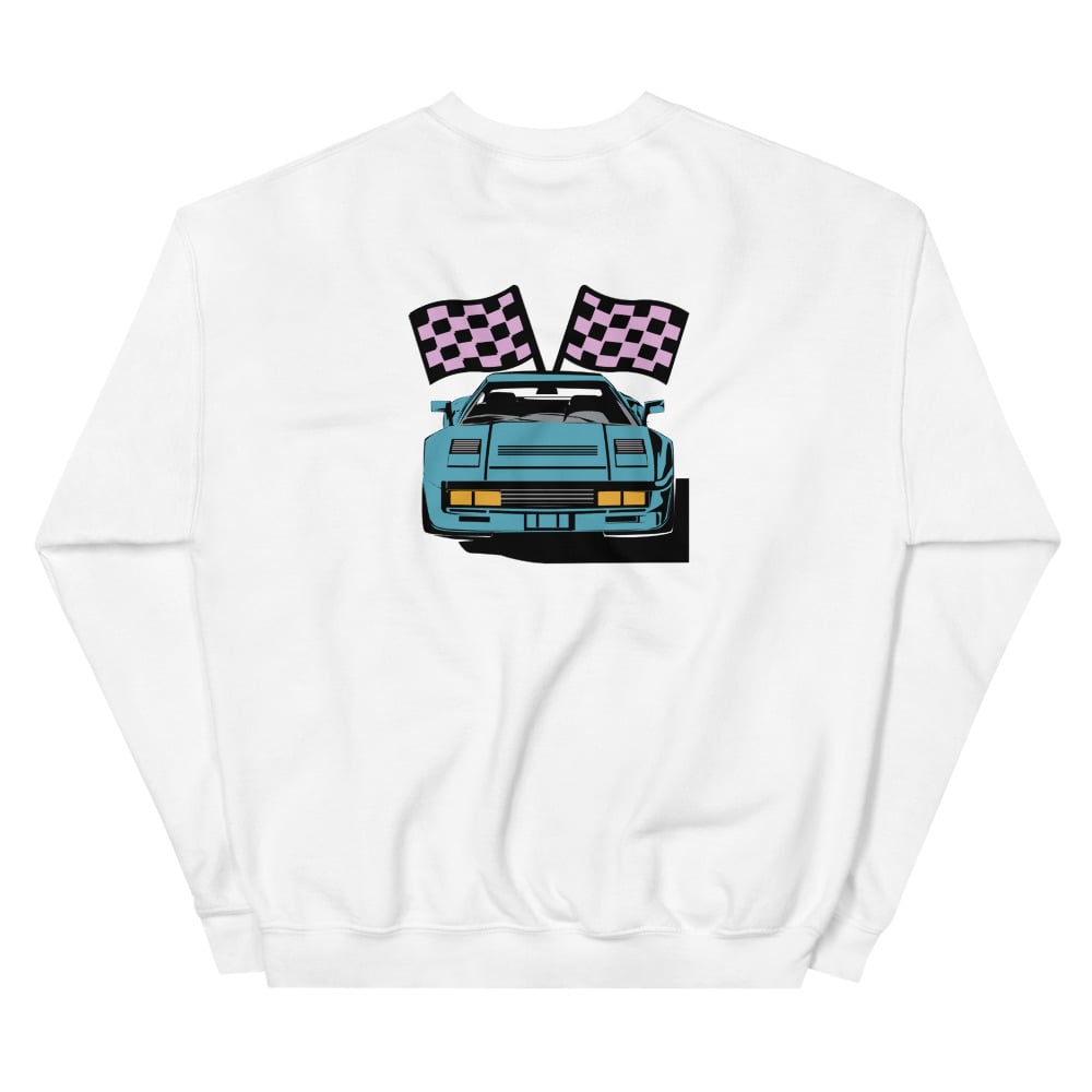 Image of BASEKamp "FASTCAR" Crewneck