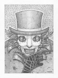 Image 1 of Mister Babadook - Framed Original Graphite