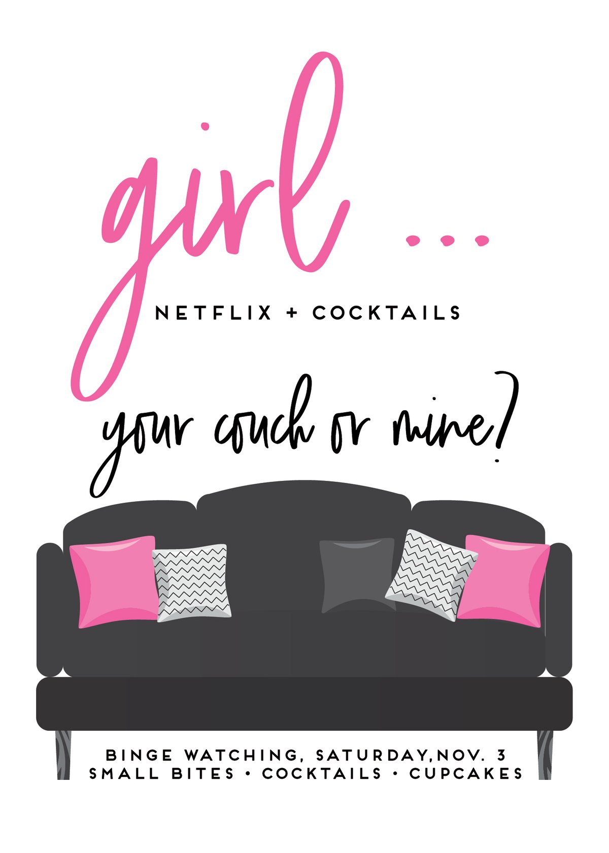 Netflix - Your Couch or Mine