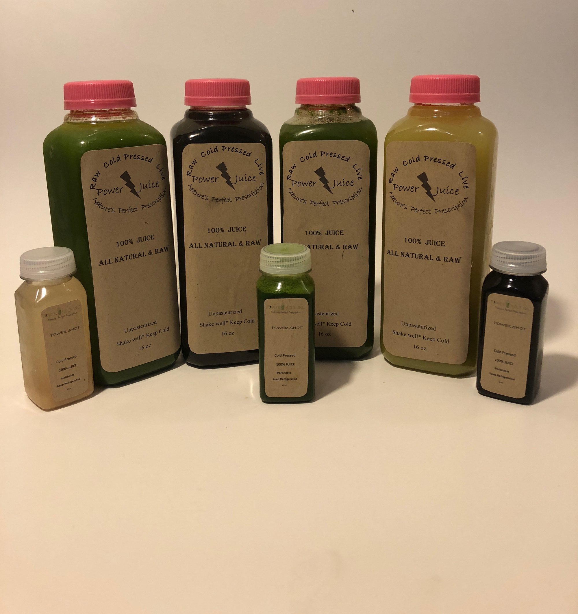 All Natural Raw Juice Cleanse - Cold-Pressed Juice